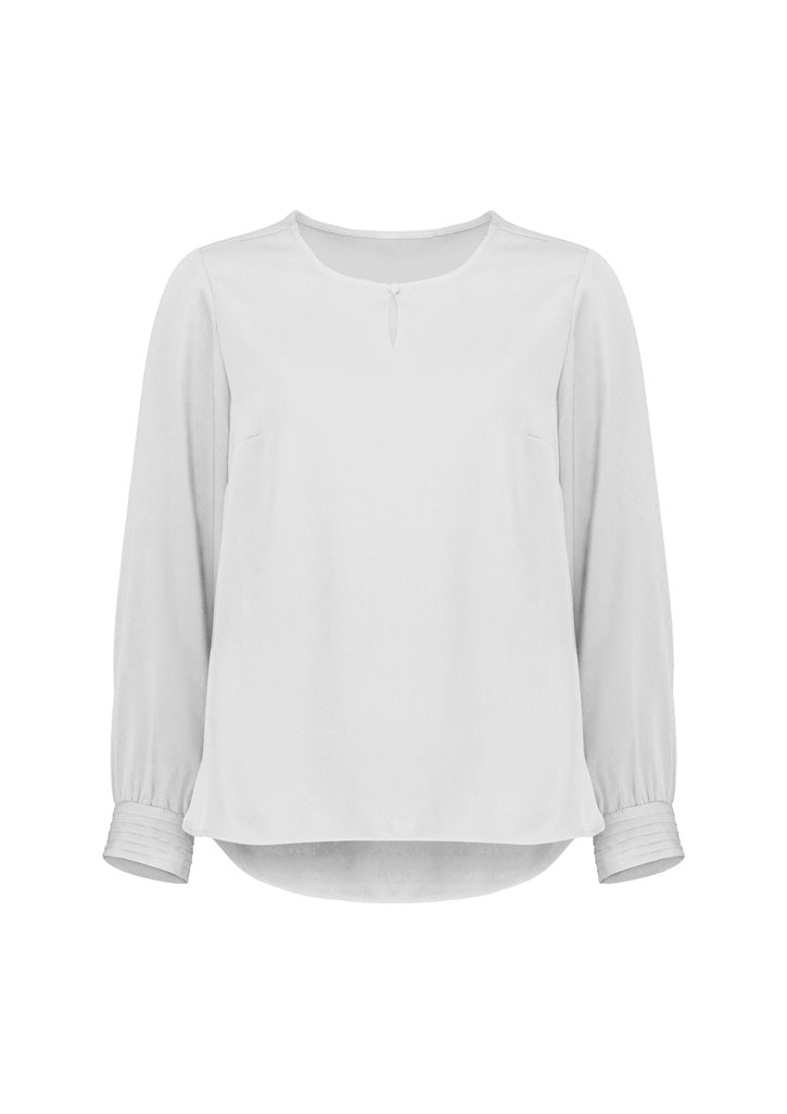 RU569LL Womens Evelyn Long Sleeve Blouse