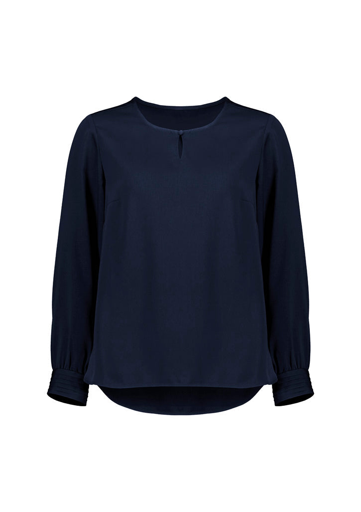 RU569LL Womens Evelyn Long Sleeve Blouse