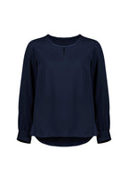 RU569LL Womens Evelyn Long Sleeve Blouse