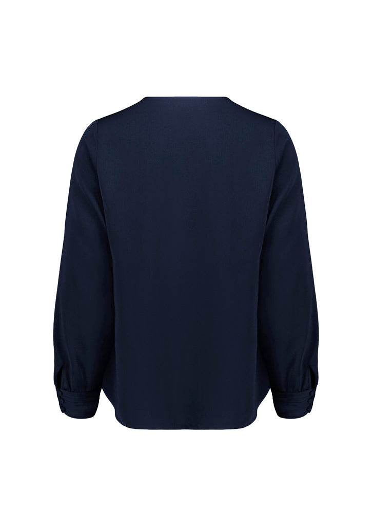 RU569LL Womens Evelyn Long Sleeve Blouse
