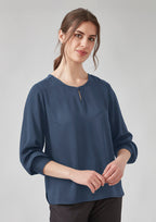 RU569LL Womens Evelyn Long Sleeve Blouse