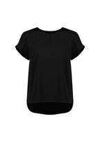 RU569LS Womens Evelyn Short Sleeve Blouse