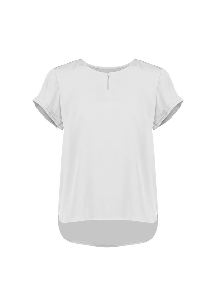 RU569LS Womens Evelyn Short Sleeve Blouse