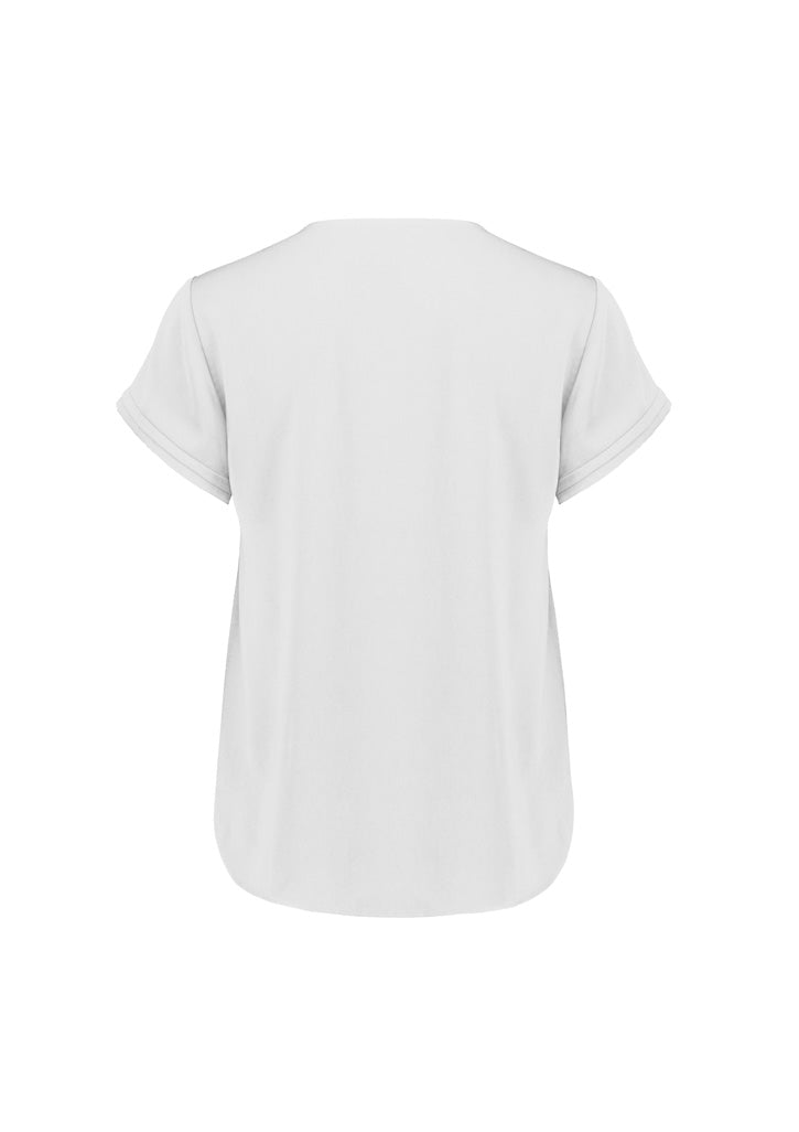 RU569LS Womens Evelyn Short Sleeve Blouse