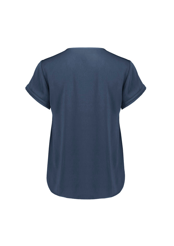 RU569LS Womens Evelyn Short Sleeve Blouse