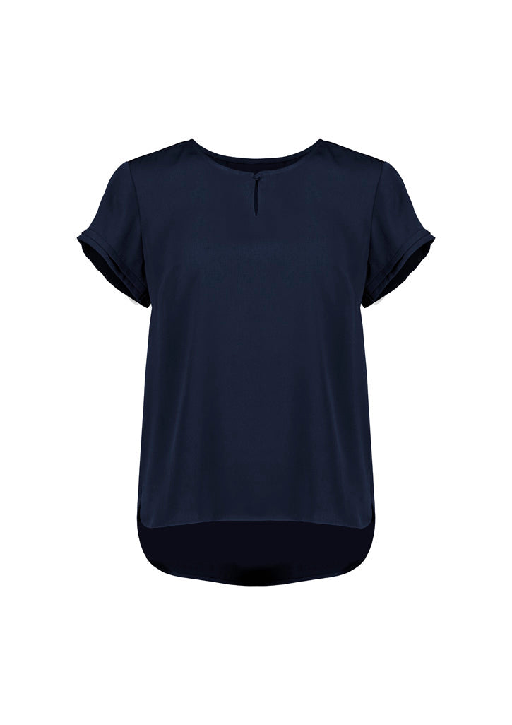 RU569LS Womens Evelyn Short Sleeve Blouse
