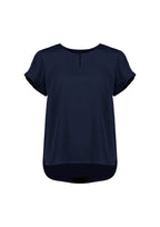 RU569LS Womens Evelyn Short Sleeve Blouse