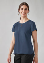 RU569LS Womens Evelyn Short Sleeve Blouse