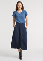 RU569LS Womens Evelyn Short Sleeve Blouse