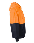 AIW SW38 HI-VIS TWO TONE FLEECY HOODIE UNISEX