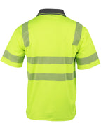 AIW SW73 UNISEX TRUEDRY® BIOMOTION SEGMENTED SS SAFETY POLO