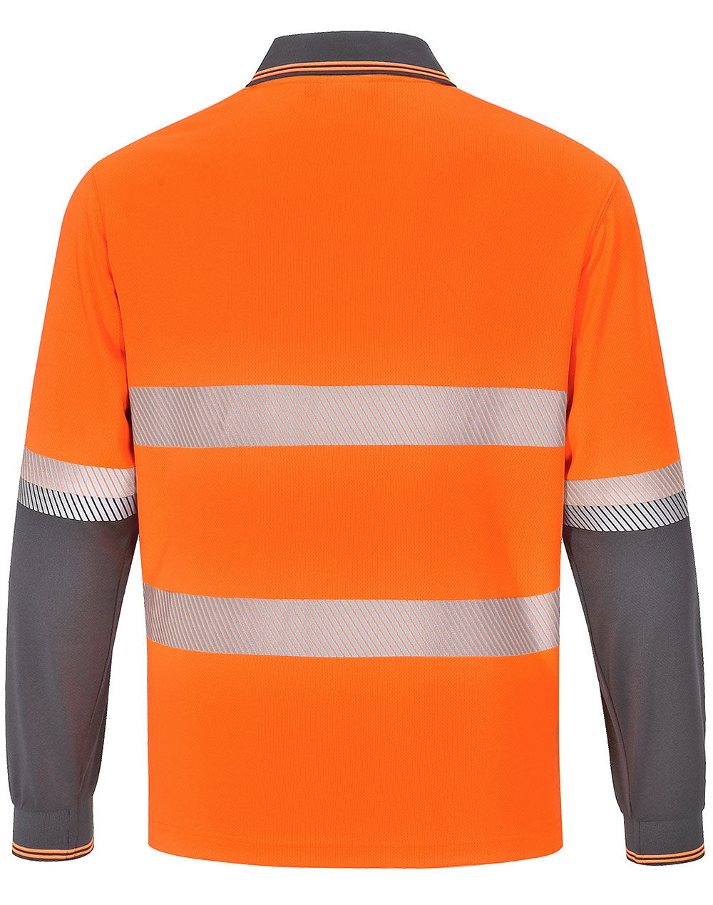 SW86 UNISEX COOLDRY® SEGMENTED LS HI-VIS POLO