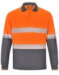 SW86 UNISEX COOLDRY® SEGMENTED LS POLO