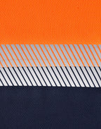 SW86 UNISEX COOLDRY® SEGMENTED LS HI-VIS POLO