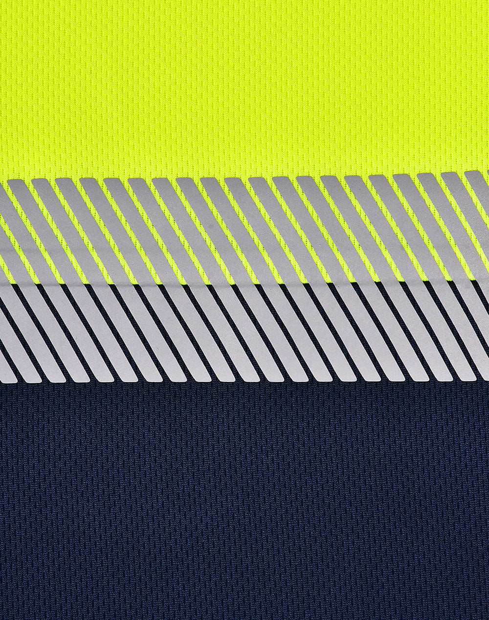 SW86 UNISEX COOLDRY® SEGMENTED LS HI-VIS POLO