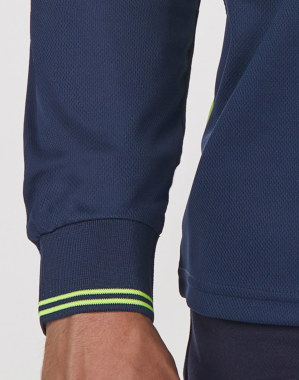 SW86 UNISEX COOLDRY® SEGMENTED LS HI-VIS POLO