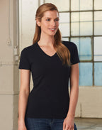 TS04A STRETCH SHORT SLEEVE TEE - Ladies