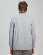 TS47 MENS PREMIUM COTTON FACE L/S TEE