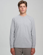 TS47 MENS PREMIUM COTTON FACE L/S TEE