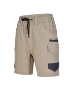 WP29 UNISEX COTTON STRETCH DRILL CUFFED WORK SHORTS