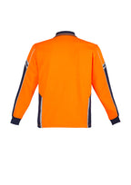 Syzmik Mens Hi Vis Squad L/S Polo ZH238