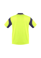Syzmik Mens Hi Vis Aztec Polo - Short Sleeve ZH248