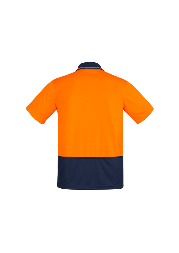 Syzmik Mens Comfort Back S/S Hi-Vis Polo ZH415