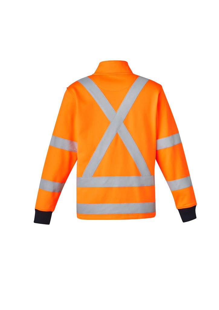 Syzmik Unisex Hi Vis X Back Rail Jumper ZT660
