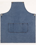 Benchmark AP09 East Village Denim Bib Apron - WEARhouse