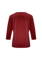 Ladies Lana 3/4 Sleeve Top - K819LT
