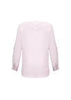 Ladies Madison Boatneck Blouse - S828LL