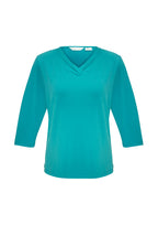 Ladies Lana 3/4 Sleeve Top - K819LT