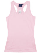 TS21A STRETCH RACEBACK SINGLET - Ladies