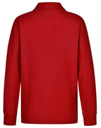 PS12K KIDS TRADITIONAL POLY/COTTON PIQUE KNIT LONG SLEEVE POLO