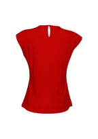 Ladies Mia Pleat Knit Top - K624LS