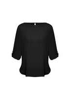 Ladies Madison Boatneck Blouse - S828LL