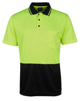 JB's Wear Hi Vis Jacquard Non Cuff Polo 6HJNC