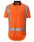 JB's Wear Hi Vis (D+N) S/S Non Cuff TTMC-W Traditional Polo 6DTSP