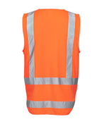 JB's Wear Hi Vis Zip (D+N) TTMC-W Vest 6DNDT