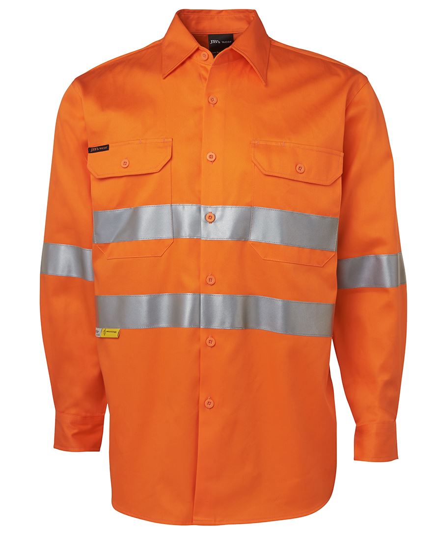 JB's Wear L/S 190G Shirt With 3M Tape 6HDNL