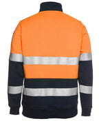 JB's Wear Hi Vis 1/2 Zip (D+N) Fleecy Sweat 6HZFS