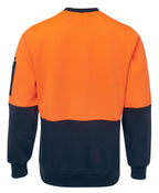 JB's Wear Hi Vis Fleecy Crew 6HVCN
