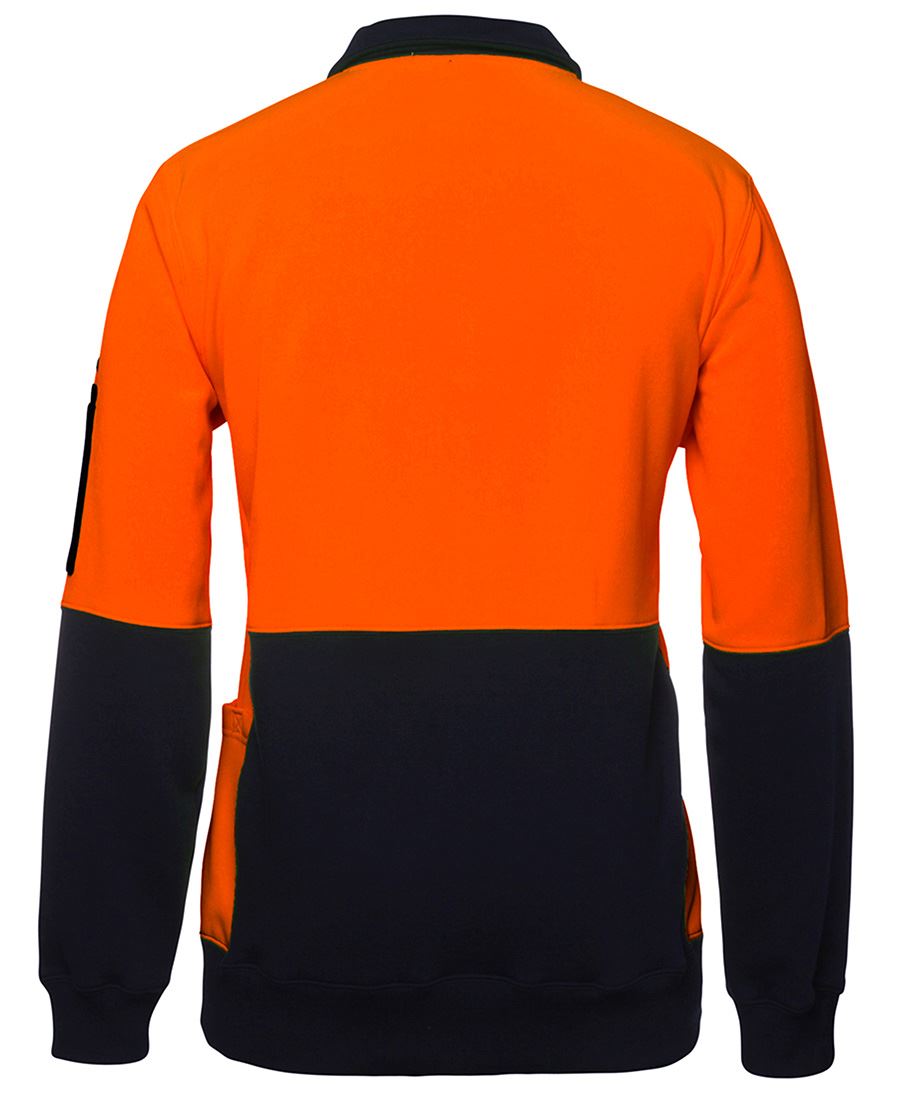 JB's Wear Hi Vis 330G 1/2 Zip Fleece 6HVPZ