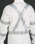 AIW WA09HV Mens biomotion nightwear coverall with x back tape configuration