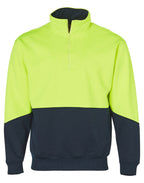 AIW SW13A HI-VIS LONG SLEEVE FLEECE SWEAT