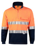 AIW SW48 HI-VIS TWO TONE COTTON FLEECE SWEAT