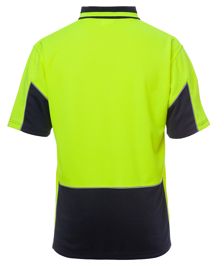JB's Wear HI VIS S/S GAP POLO 6HVGS