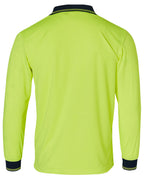 AIW SW05TD High Visibility Long Sleeve Polo