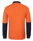JB's Wear HI VIS L/S COTTON PIQUE TRAD POLO 6HVQL