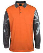 JB's Wear L/S SOUTHERN CROSS POLO 6HSCL